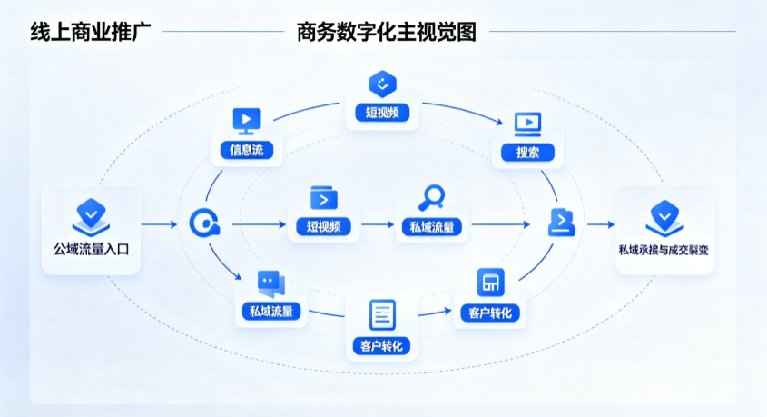萨迦县线上商业推广怎么做？全域流量闭环搭建与低成本转化实战指南